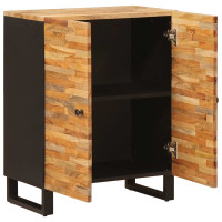 Produktbild för Förvaringsskåp Brun 60 x 33 x 75 cm Massivt mangoträ