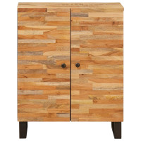 Produktbild för Förvaringsskåp Brun 60 x 33 x 75 cm Massivt mangoträ