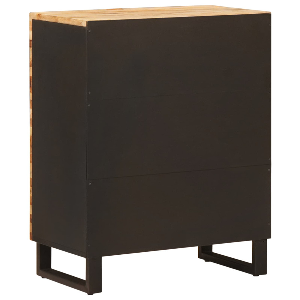 Produktbild för Förvaringsskåp Brun 60 x 33 x 75 cm Massivt mangoträ