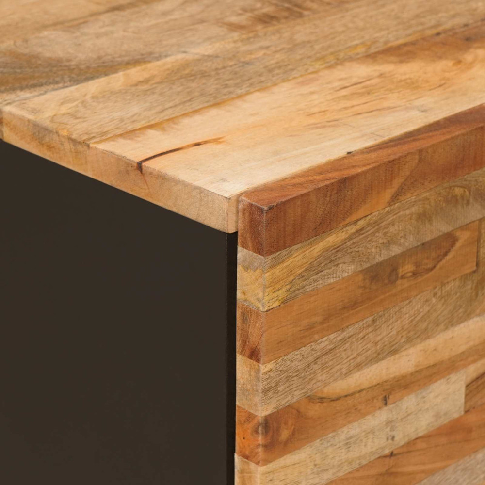Produktbild för Förvaringsskåp Brun 60 x 33 x 75 cm Massivt mangoträ