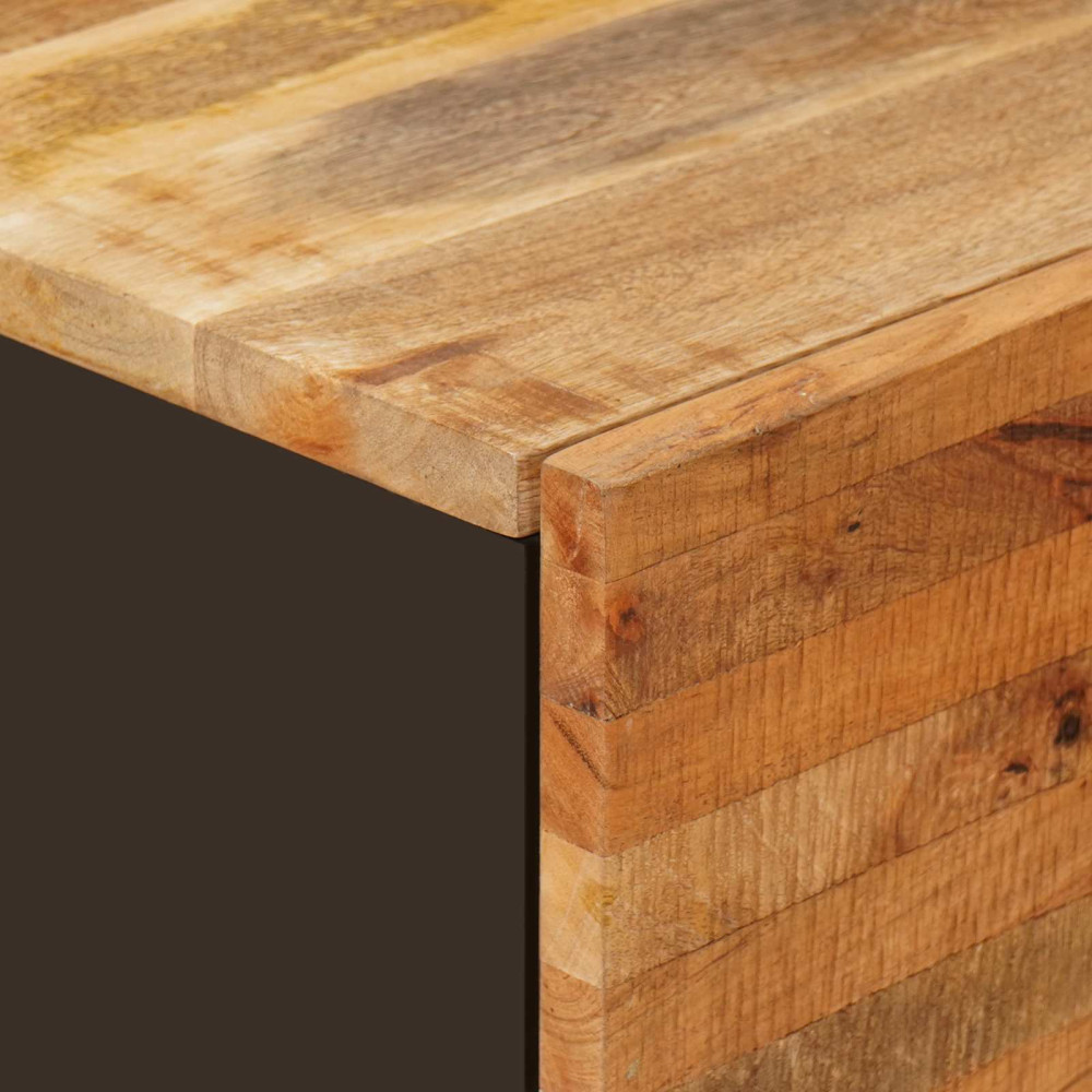 Produktbild för Förvaringsskåp Brun 60 x 33 x 75 cm Massivt mangoträ