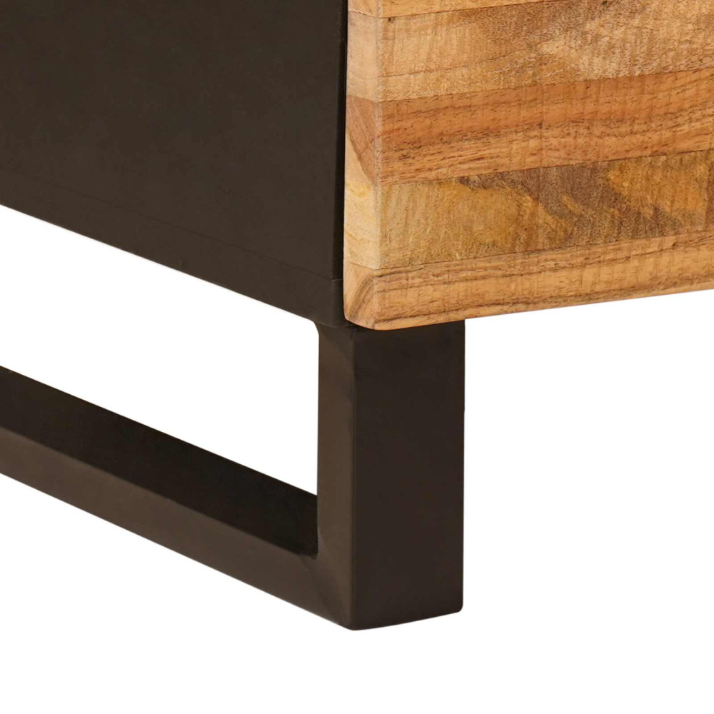 Produktbild för Förvaringsskåp Brun 60 x 33 x 75 cm Massivt mangoträ