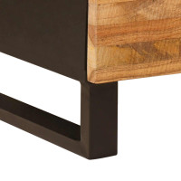 Produktbild för Förvaringsskåp Brun 60 x 33 x 75 cm Massivt mangoträ
