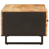 Produktbild för Kaffeebord Brun 100 x 54 x 40 cm Massivt mangoträ