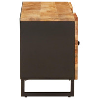 Produktbild för TV-skåp med hylla Brun 105 x 33 x 46 cm Massivt mangoträ