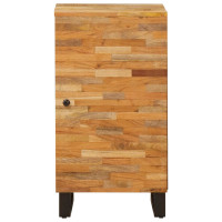 Produktbild för Sidokabinett med lagring Brun 40 x 33 x 75 cm Massivt mangoträ