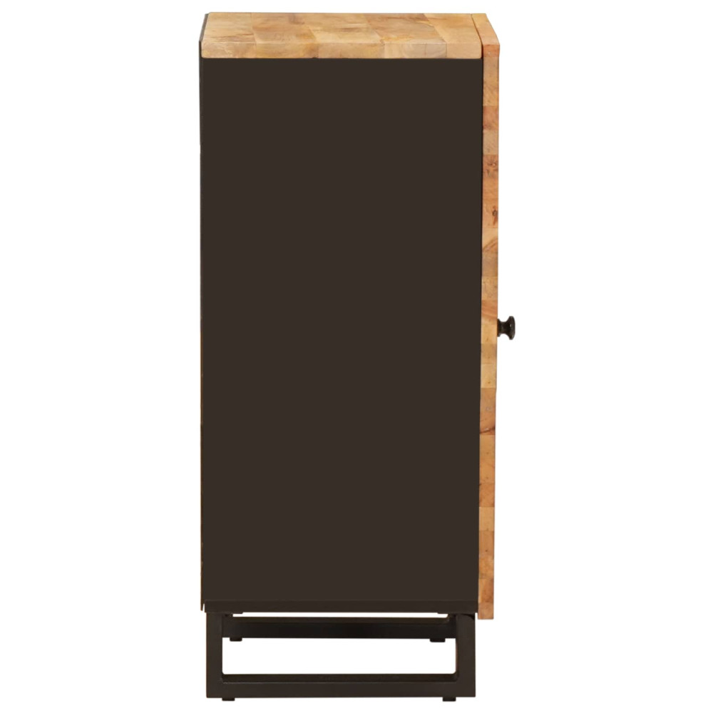 Produktbild för Sidokabinett med lagring Brun 40 x 33 x 75 cm Massivt mangoträ