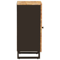 Produktbild för Sidokabinett med lagring Brun 40 x 33 x 75 cm Massivt mangoträ