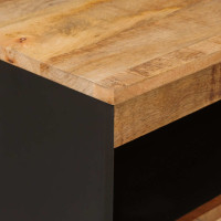 Produktbild för Sidokabinett med lagring Brun 60 x 33 x 75 cm Massivt mangoträ