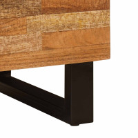 Produktbild för Sidokabinett med lagring Brun 60 x 33 x 75 cm Massivt mangoträ