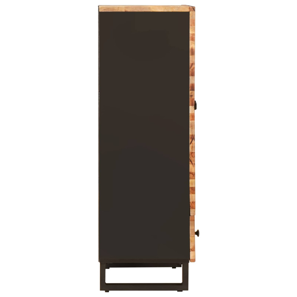 Produktbild för Lagringsskåp med lagring Brun 60 x 33 x 100 cm Massivt mangoträ