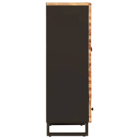 Produktbild för Lagringsskåp med lagring Brun 60 x 33 x 100 cm Massivt mangoträ