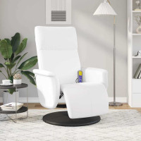 Produktbild för Massagefåtölj Vit 71 x 90 x 105 cm Konstläder
