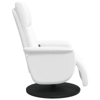 Produktbild för Massagefåtölj Vit 71 x 90 x 105 cm Konstläder