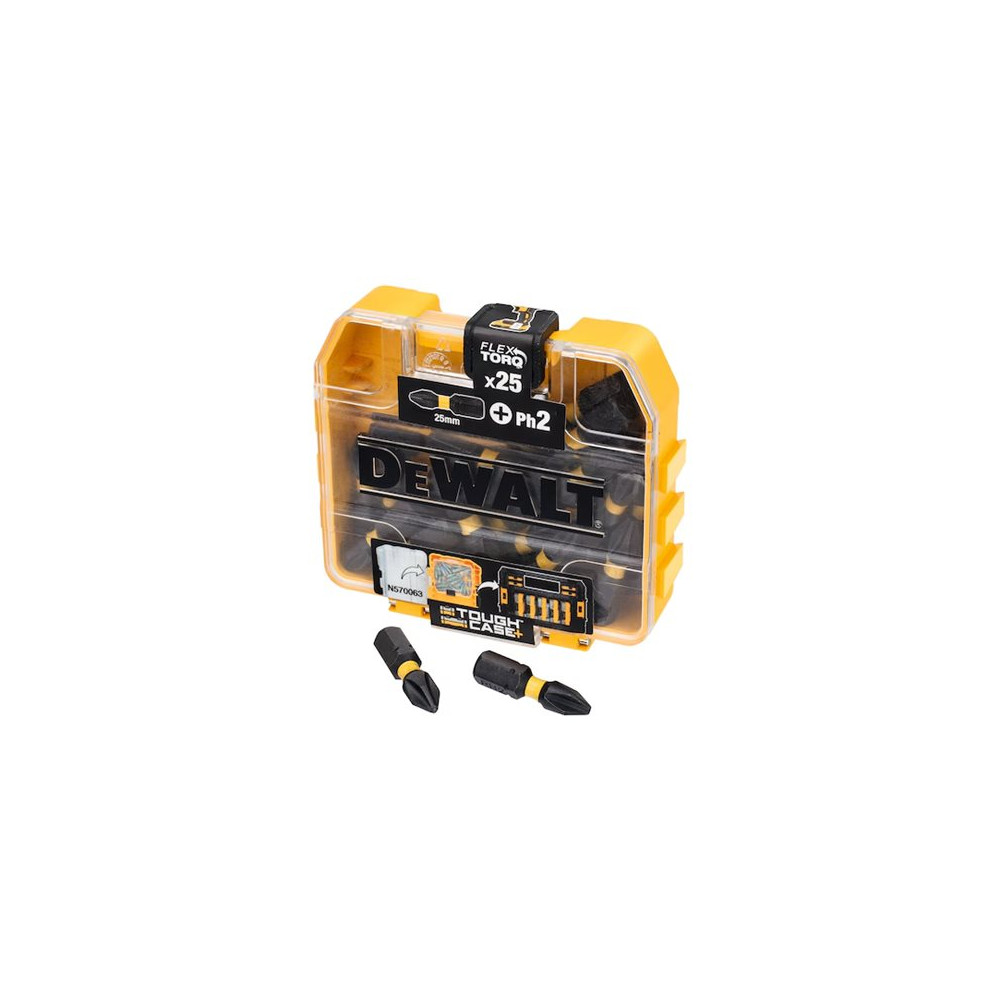 Produktbild för DeWALT Extreme FLEXTORQ slagskruvmejselbit - 25 delar