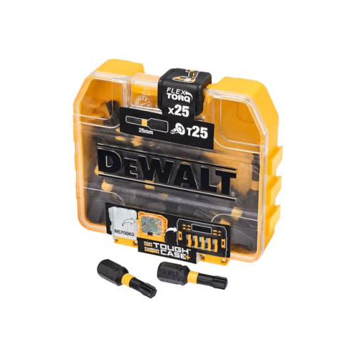 DeWalt DeWALT Extreme FLEXTORQ slagskruvmejselbit - 25 delar