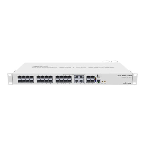 MikroTik MikroTik Cloud Router Switch CRS328-4C-20S-4S+RM - switch - 28 portar - Administrerad - rackmonterbar