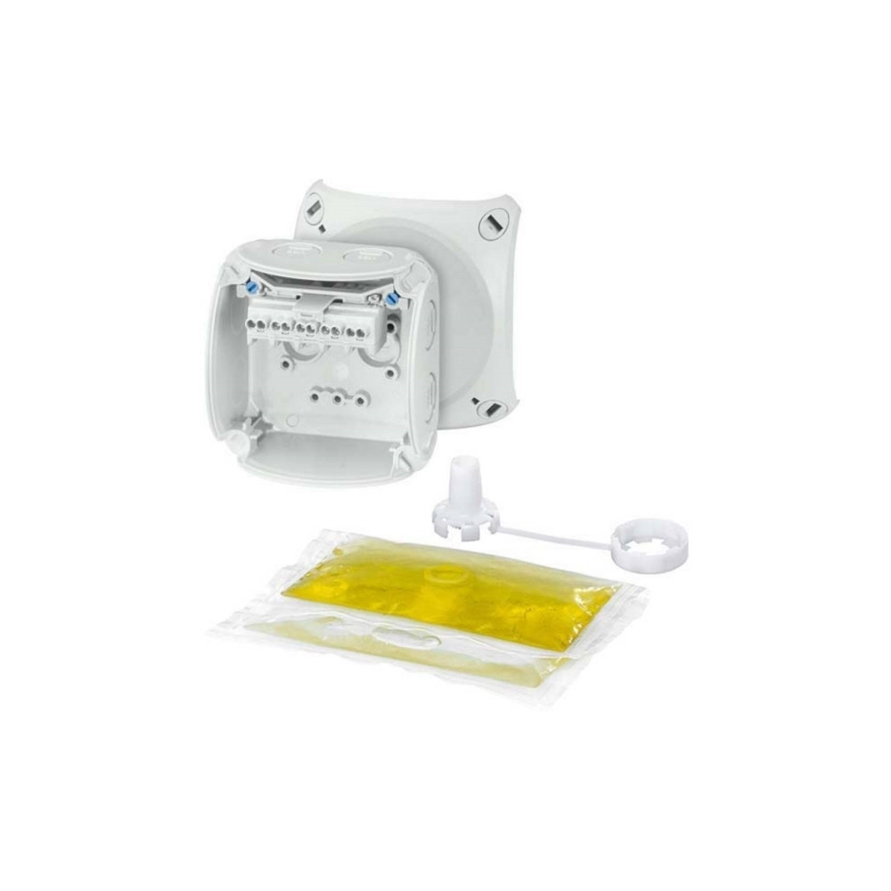 Produktbild för Hensel WP 0202 G, Polykarbonat (PC), Grå, 93 mm, 62 mm, 93 m...