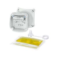 Produktbild för Hensel WP 0202 G, Polykarbonat (PC), Grå, 93 mm, 62 mm, 93 m...