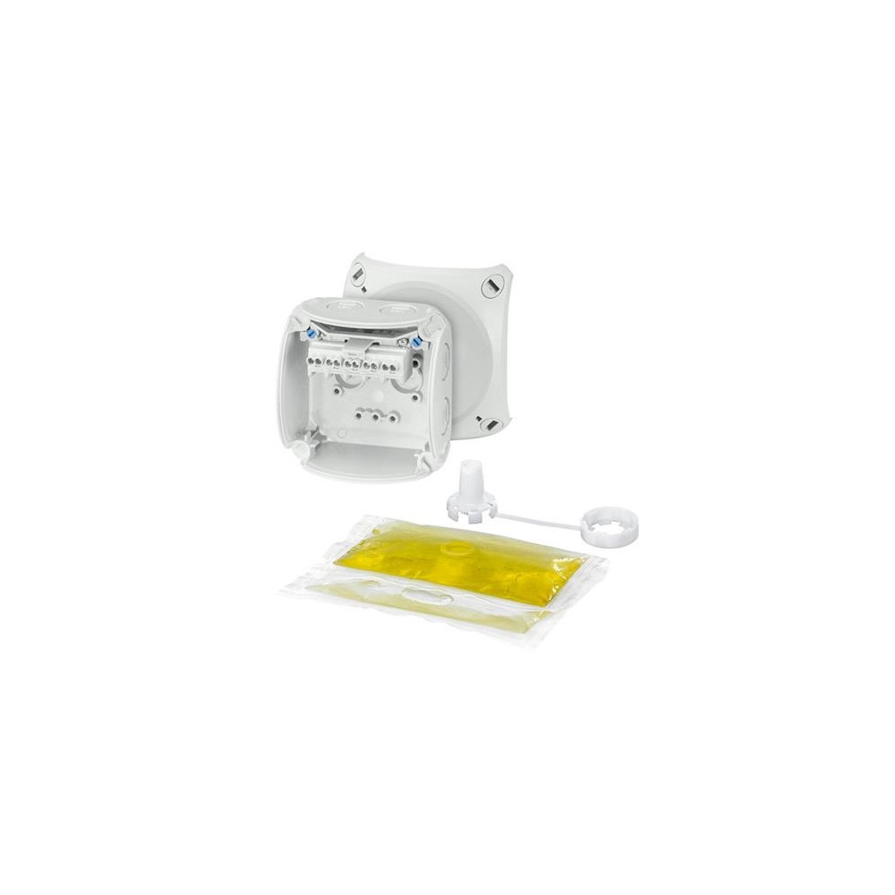 Produktbild för Hensel WP 0202 G, Polykarbonat (PC), Grå, 93 mm, 62 mm, 93 m...