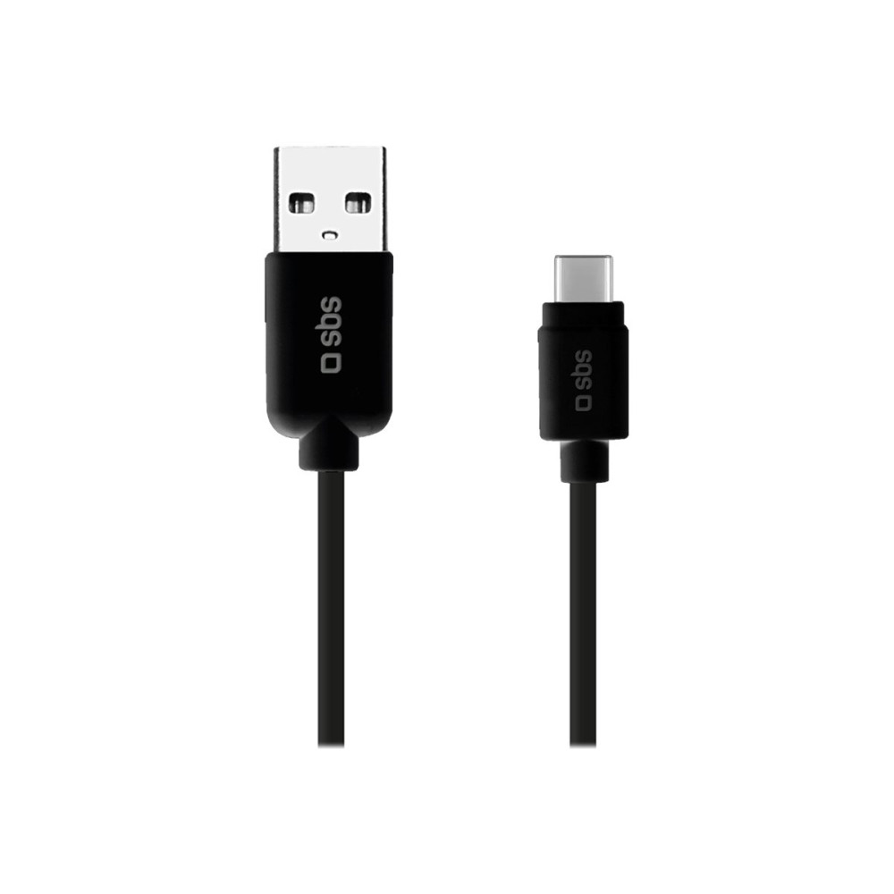 Produktbild för SBS - USB typ C-kabel - USB-C till USB - 1 m