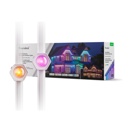 Nanoleaf Nanoleaf Starter Kit - stränglampor - LED - RGBCW-lampa - 2200-6500 K