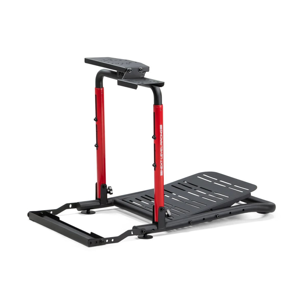 Produktbild för Next Level Racing Wheel Stand Lite 2.0 - ställ med cockpitratt/pedaler för racingsimulator