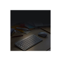 Produktbild för Logitech MX Keys Mini for Business - tangentbord - QWERTZ - tysk - grafit Inmatningsenhet
