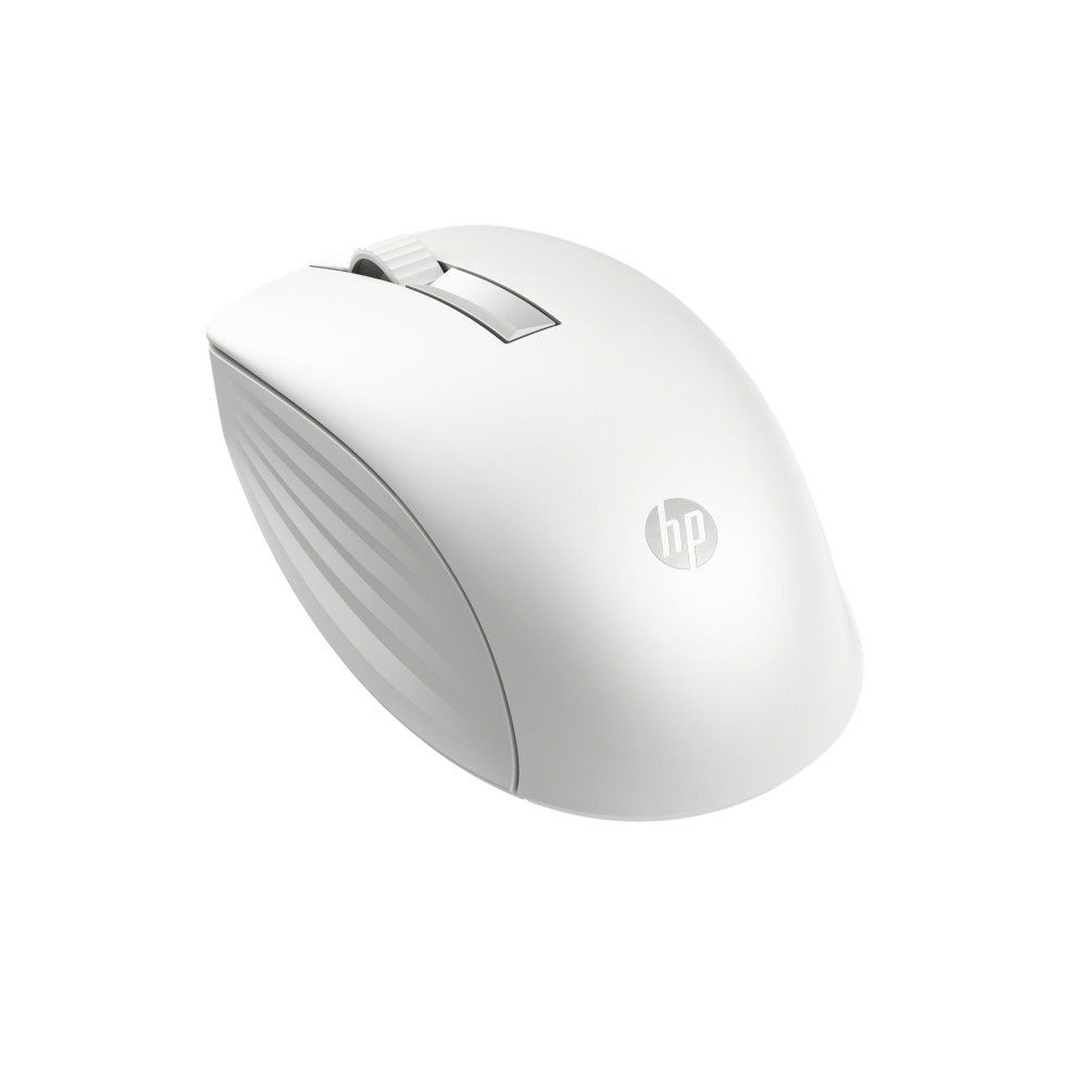 Produktbild för HP 650 - sats med tangentbord och mus - QWERTY - engelska - vit Inmatningsenhet