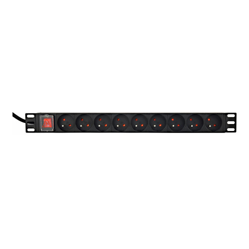 Gembird EnerGenie EG-PDU-9F2F - kraftdistributionsenhet - 16A - 3500 watt