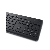 Produktbild för Dell Keyboard and Mouse KM3322W - sats med tangentbord och mus - QWERTY - USA, internationellt - svart Inmatningsenhet