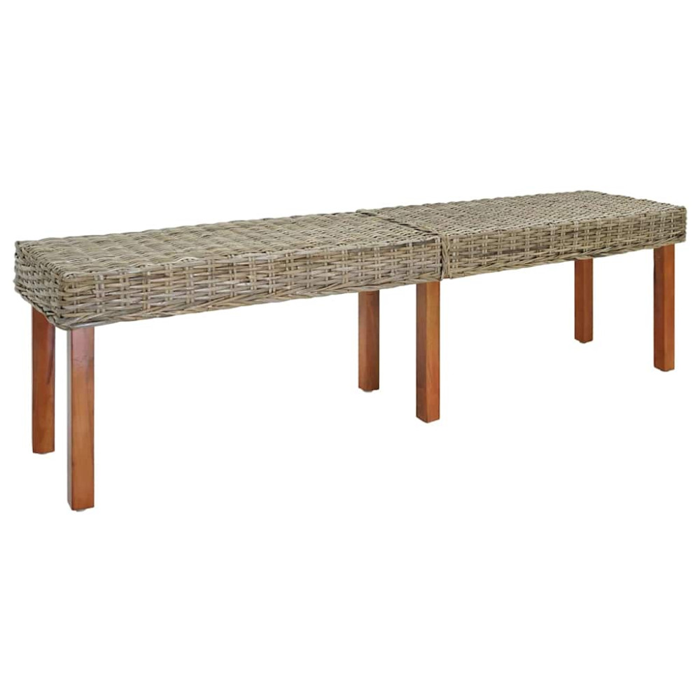 Produktbild för bänk Naturfärg 160 x 35 x 45 cm Massivt mangoträ