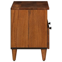 Produktbild för Kaffeebord med låda Brun 80 x 54 x 40 cm Massivt mangoträ