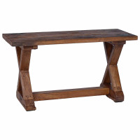 Produktbild för bänk Naturfärg 85 x 35 x 46 cm Massivt återvunnet trä