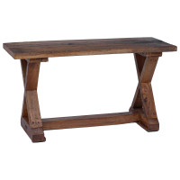 Produktbild för bänk Naturfärg 85 x 35 x 46 cm Massivt återvunnet trä