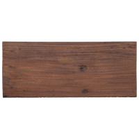 Produktbild för bänk Naturfärg 85 x 35 x 46 cm Massivt återvunnet trä