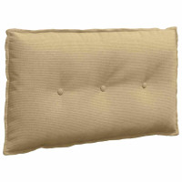 Produktbild för Ryggkudde Grågrön 80 x 50 cm Kordread tyg