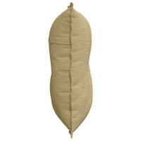 Produktbild för Ryggkudde Grågrön 80 x 50 cm Kordread tyg