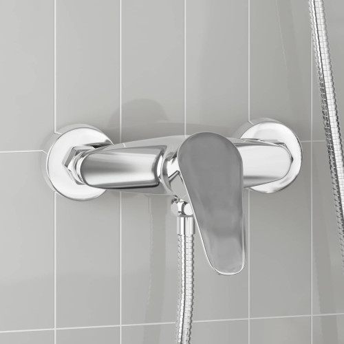 vidaXL Duschblandare Krom G 1 / 2 tum