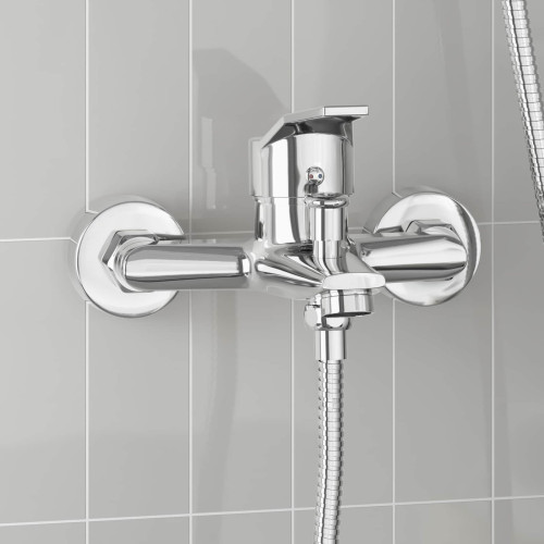 vidaXL Duschblandare Krom G 1 / 2 tum