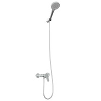Produktbild för Duschhuvud Set Krom G 1 / 2 tum