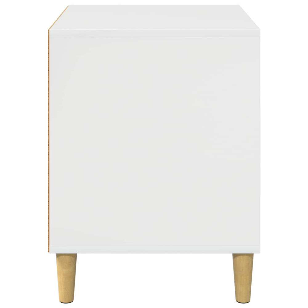 Produktbild för Katt hus Glansig Vit 42,5 x 40 x 53 cm Konstruerat trä