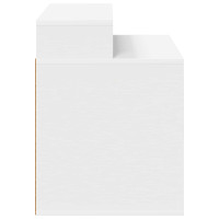 Produktbild för Katt hus Vit 42,5 x 40 x 53,5 cm Konstruerat trä