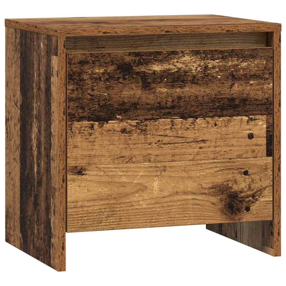 Produktbild för Nattduksbord Gammalt trä 45 x 34 x 44,5 cm Konstruerat trä