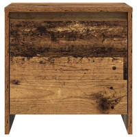 Produktbild för Nattduksbord Gammalt trä 45 x 34 x 44,5 cm Konstruerat trä