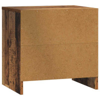 Produktbild för Nattduksbord Gammalt trä 45 x 34 x 44,5 cm Konstruerat trä