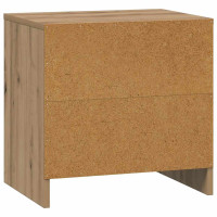 Produktbild för Nattduksbord Artisan Ek 45 x 34 x 44,5 cm Konstruerat trä