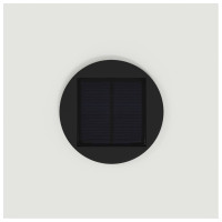 Produktbild för Solcell LED-vägbelysning 2 pcs Vit Kallvalsat stål