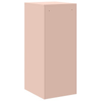 Produktbild för Arkivkåp med låda Rosa 44 x 50 x 106.5 cm Kallvalsat Stål