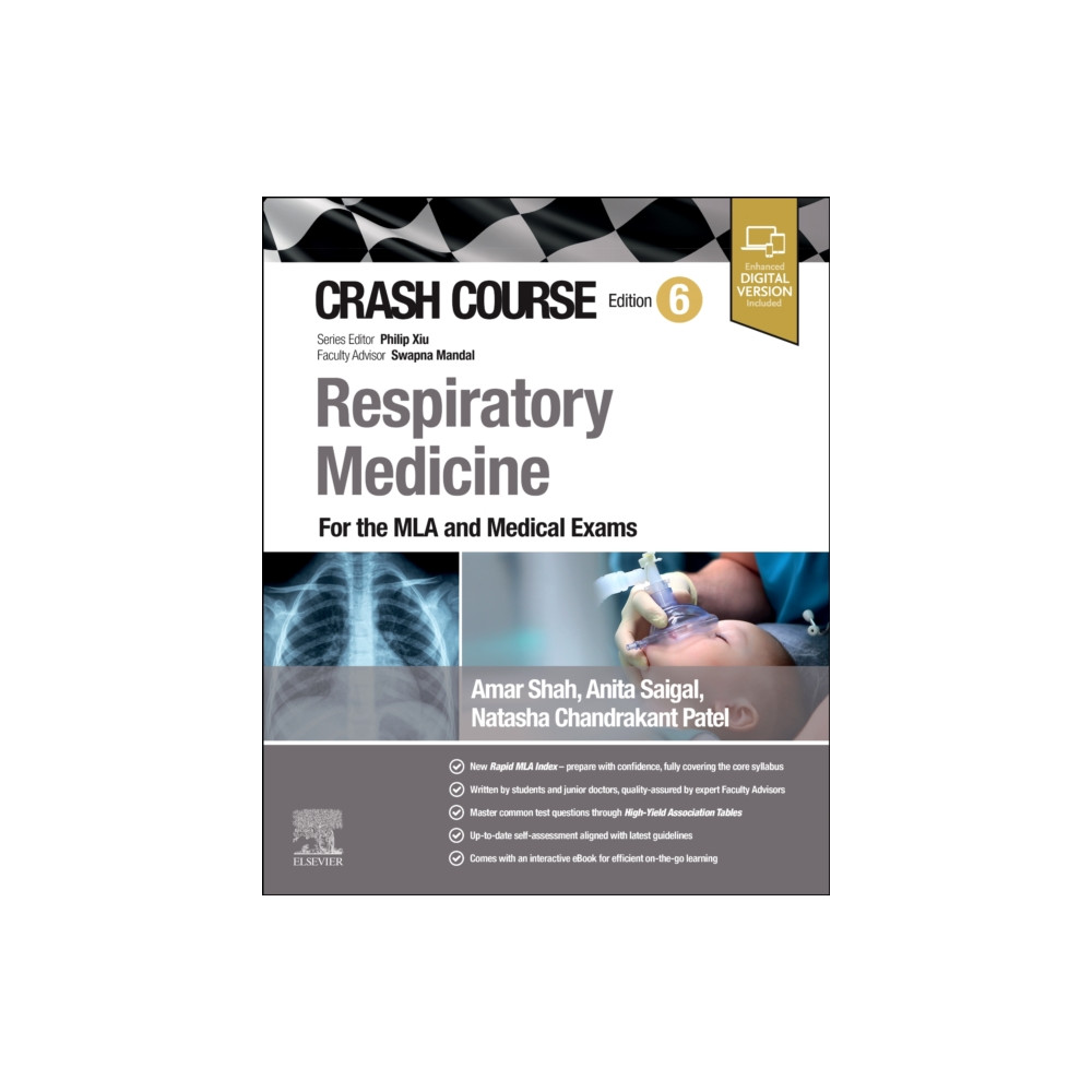 Produktbild för Crash Course Respiratory Medicine (häftad, eng)